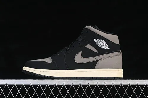 All categories Air Jordan Jordan series basketball shoes Air Jordan 1 Mid G version pure original Air Jordan 1 Mid AJ1 Joe 1 milk tea mocha mid-top cultural casual sneakers IB7110-002